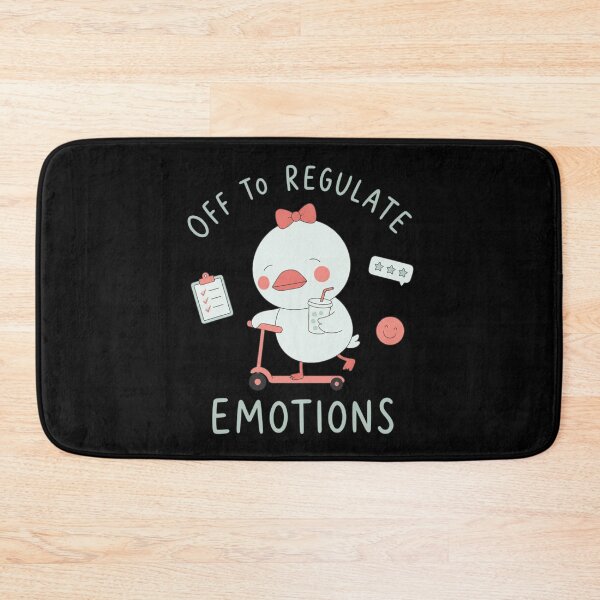 Item preview, Off To Regulate Emotions Funny Therapy Duck Scooter designed and sold by bosamji.
