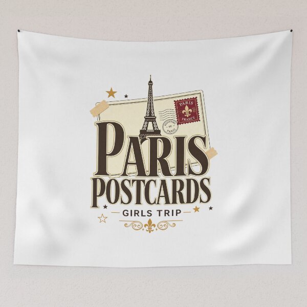 Item preview, Paris postcards for a girls' trip designed and sold by pirminio.