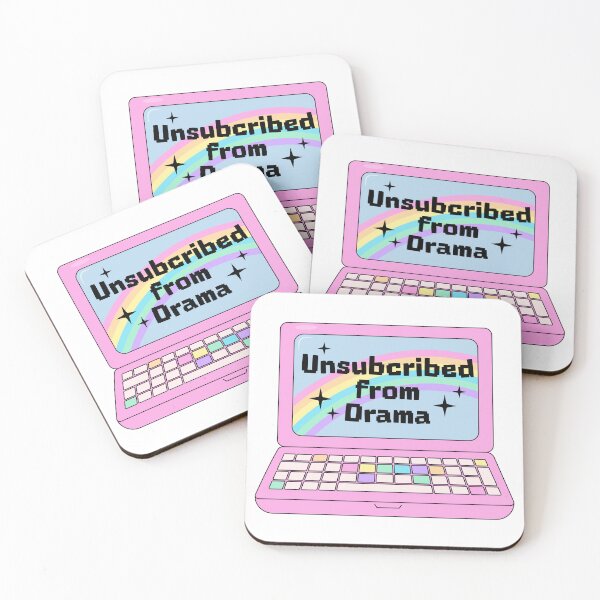 Item preview, Unsubscribed From Drama Laptop designed and sold by GlitterArtySVG.