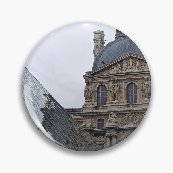Item preview, Louvre Museum outdoors details designed and sold by psychoshadow.