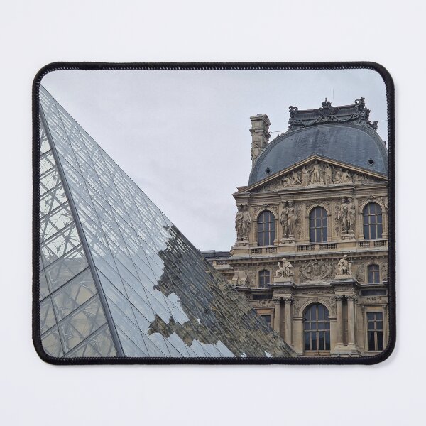 Item preview, Louvre Museum outdoors details designed and sold by psychoshadow.