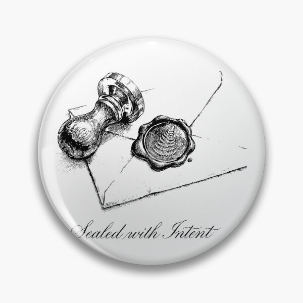 Item preview, Embossed Wax Seal Botanical - Vintage Stationery designed and sold by bapupa.