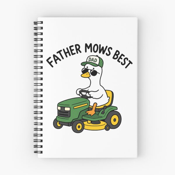 Item preview, Funny Father Mows Best, Funny Goose Father's Day 3 designed and sold by Saitokuu7Art.