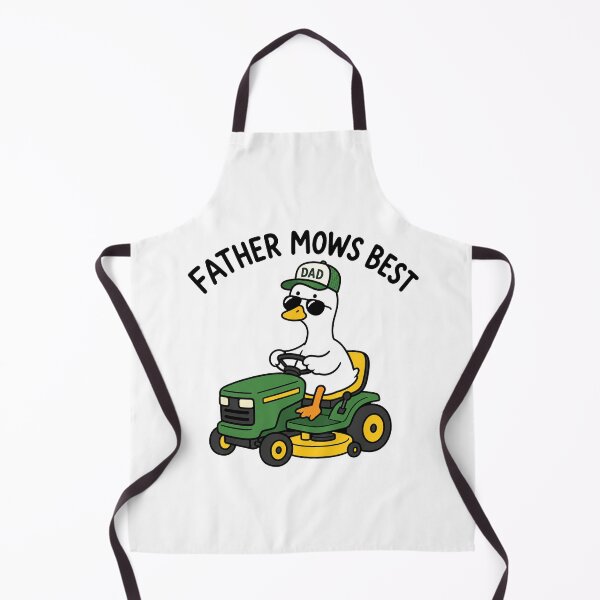 Item preview, Funny Father Mows Best, Funny Goose Father's Day 3 designed and sold by Saitokuu7Art.