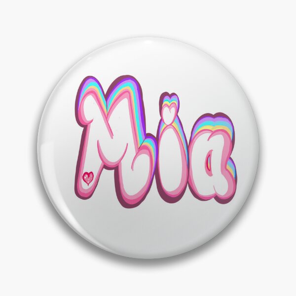 Item preview, The top 10 best Personalized Custom Name gift ideas for Mia girls and Mia designed and sold by Artonmytee.