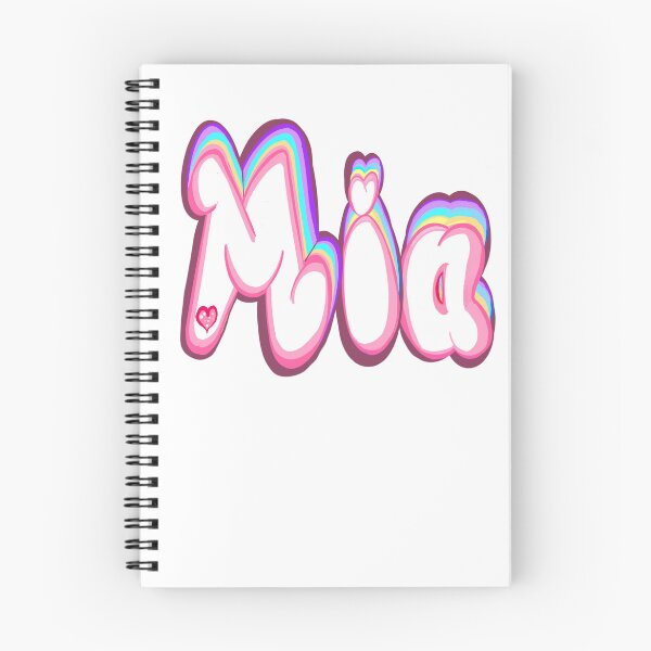 Item preview, The top 10 best Personalized Custom Name gift ideas for Mia girls and Mia designed and sold by Artonmytee.