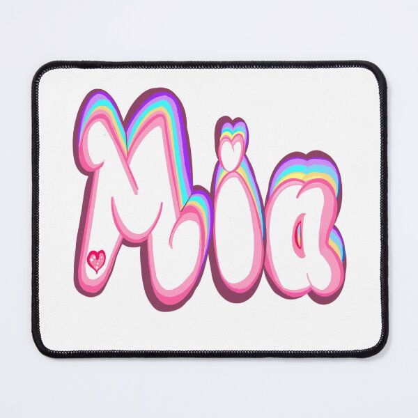 Item preview, The top 10 best Personalized Custom Name gift ideas for Mia girls and Mia designed and sold by Artonmytee.