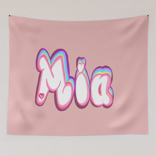 Item preview, The top 10 best Personalized Custom Name gift ideas for Mia girls and Mia designed and sold by Artonmytee.