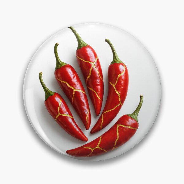 Item preview, Kintsugi Golden Heat – The power of chilli white designed and sold by Eric Nagel.