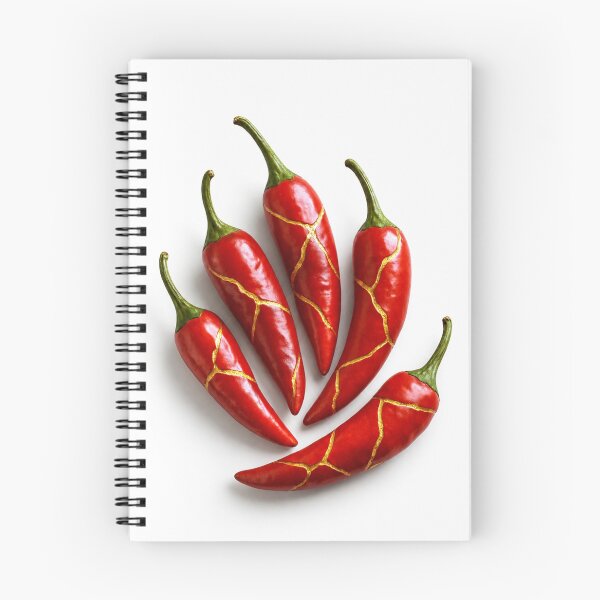 Item preview, Kintsugi Golden Heat – The power of chilli white designed and sold by Eric Nagel.