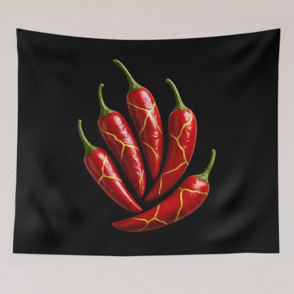 Item preview, Kintsugi Golden Heat – The power of chilli white designed and sold by Eric Nagel.