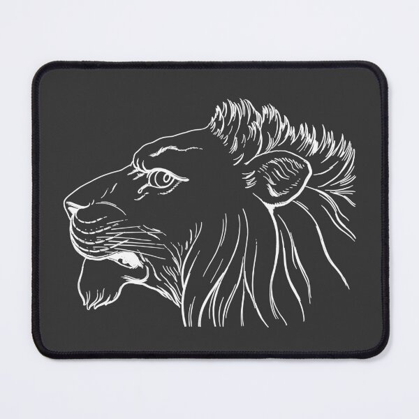 Item preview, Vintage Minimalist Lion Line Art designed and sold by OpenFrameStudio.