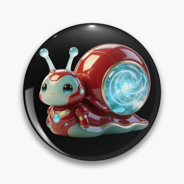 Item preview, Emerald Snail - Thunder Mecha: The Crimson Energy Core designed and sold by ABYSSLAB.