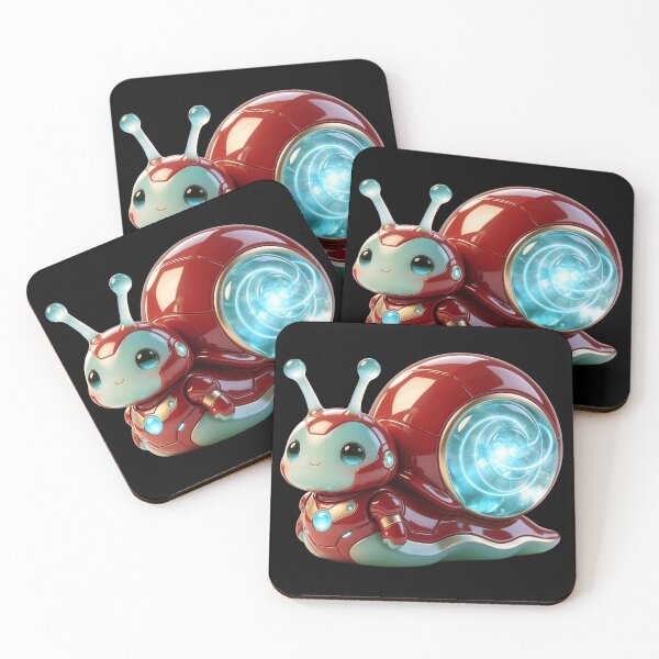 Item preview, Emerald Snail - Thunder Mecha: The Crimson Energy Core designed and sold by ABYSSLAB.