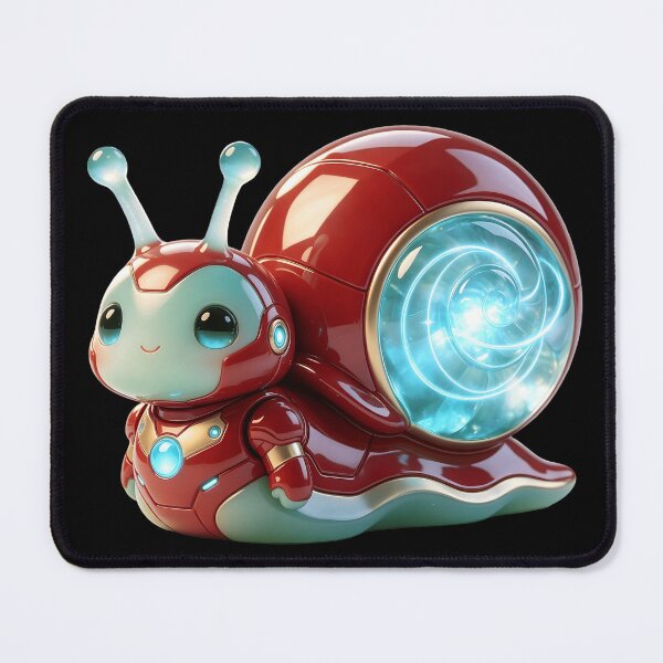 Item preview, Emerald Snail - Thunder Mecha: The Crimson Energy Core designed and sold by ABYSSLAB.