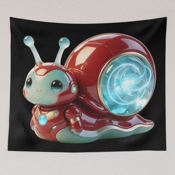 Item preview, Emerald Snail - Thunder Mecha: The Crimson Energy Core designed and sold by ABYSSLAB.