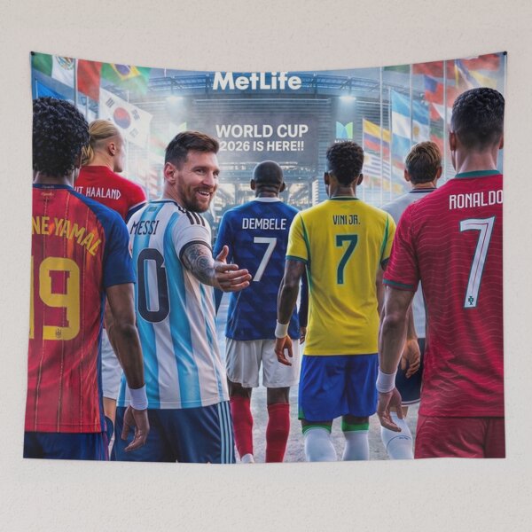 Item preview, Poster World Cup 2026 Is Here designed and sold by Tania-andreas.