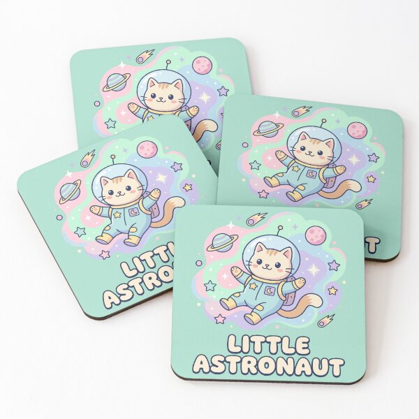 Item preview, Little Astronaut Cat designed and sold by Amir Faysal.