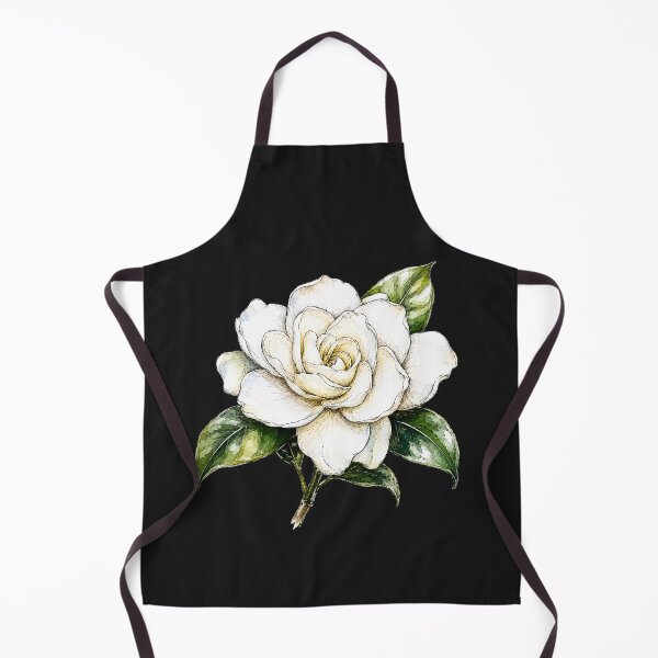 Item preview, White Gardenia Illustration | Elegant Watercolor Botanical Flower Art designed and sold by ColorSplash123.