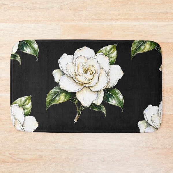 Item preview, White Gardenia Illustration | Elegant Watercolor Botanical Flower Art designed and sold by ColorSplash123.