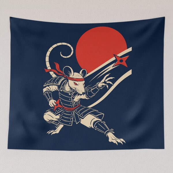 Item preview, Samurai Rat designed and sold by KungPowUnicorn.