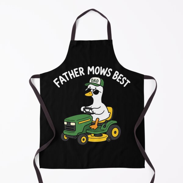 Item preview, Funny Father Mows Best, Funny Goose Father's Day 4 designed and sold by Saitokuu7Art.