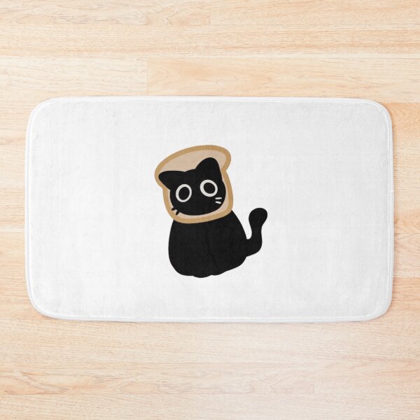 Item preview, Toast Cat, Black Cat  designed and sold by stzl26.