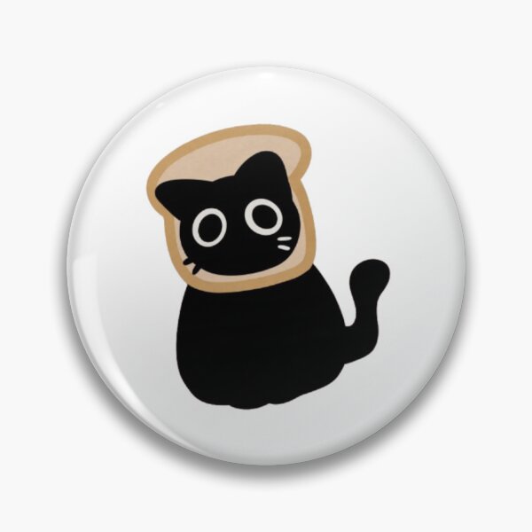 Item preview, Toast Cat, Black Cat  designed and sold by stzl26.