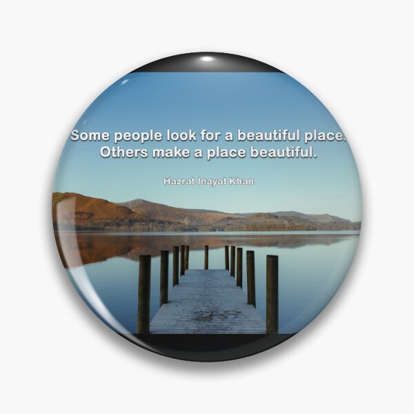 Item preview, Some people look for a beautiful place | Motivational quote | Photo for all designs designed and sold by AmberSkyPhoto.