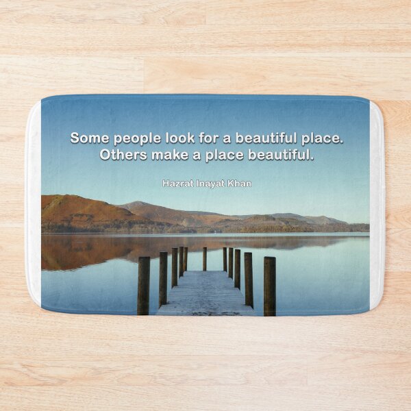 Item preview, Some people look for a beautiful place | Motivational quote | Photo for all designs designed and sold by AmberSkyPhoto.