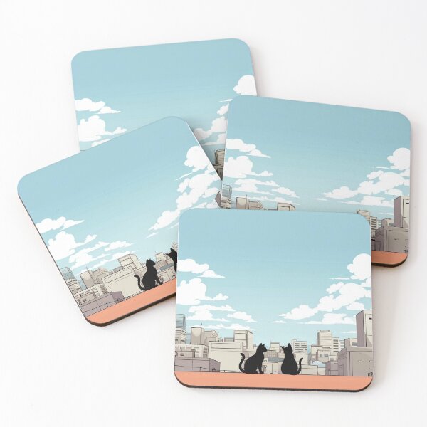 Item preview, Rooftop Cats designed and sold by V01tec.