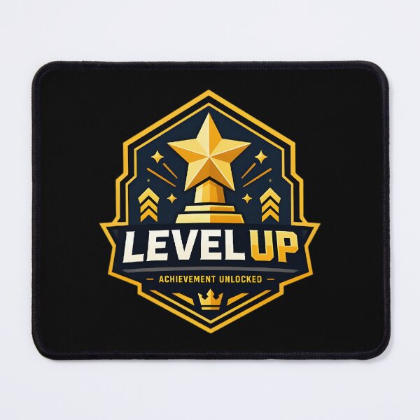 Item preview, Level Up Achievement Badge — Gamer Gift Sticker designed and sold by tommysworks.