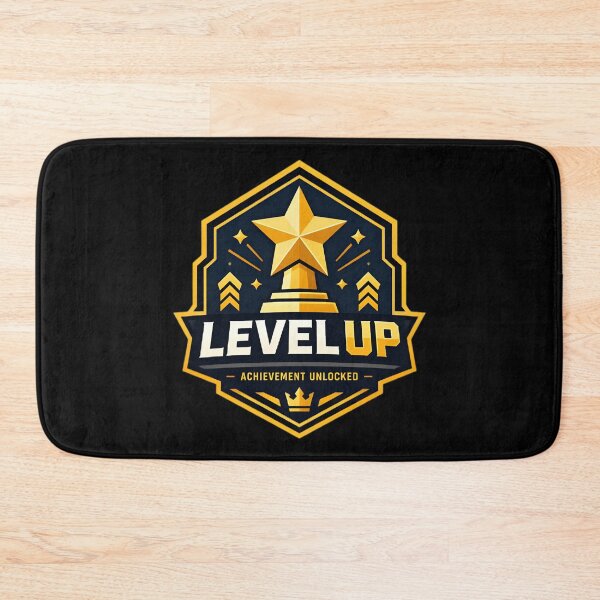 Item preview, Level Up Achievement Badge — Gamer Gift Sticker designed and sold by tommysworks.