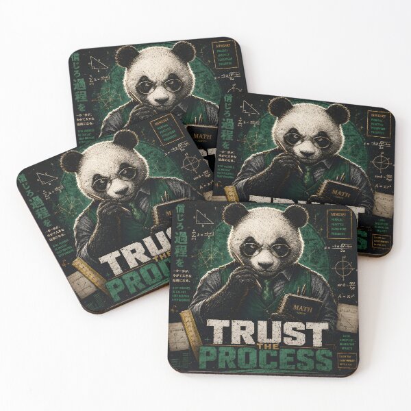 Item preview, Panda Mathematics Trusts the Process designed and sold by Fab-Haven.