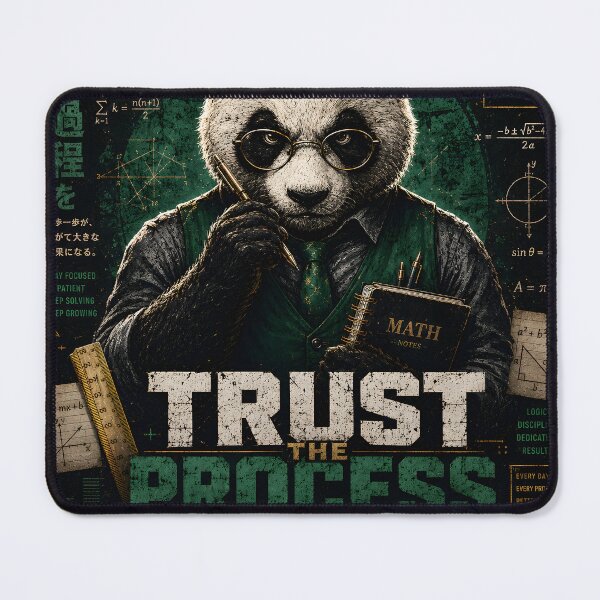 Item preview, Panda Mathematics Trusts the Process designed and sold by Fab-Haven.