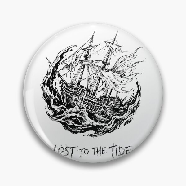 Item preview, Ghost Ship Gale Silhouette - Nautical Horror designed and sold by bapupa.