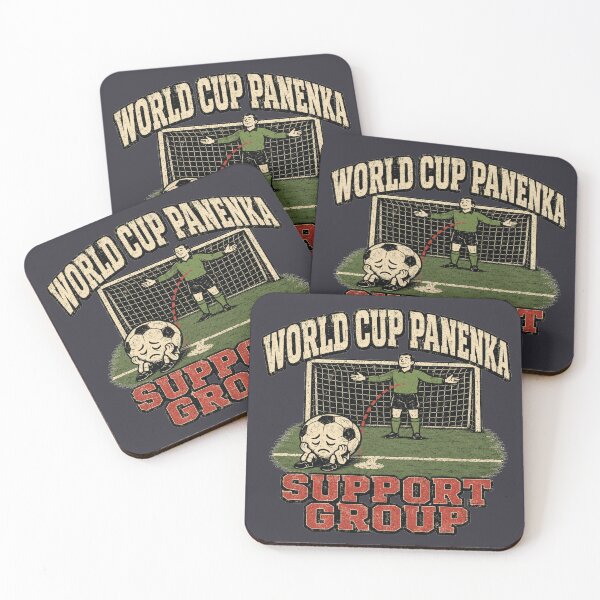 Item preview, World Cup Panenka Support Group Soccer Penalty Humor designed and sold by POD DYNASTY | Original Print On Demand T-Shirt Graphics.