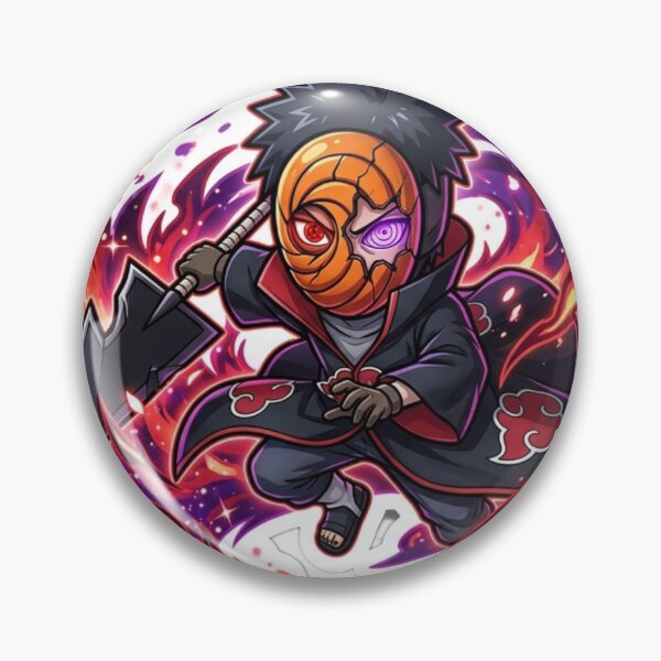 Item preview, ? Obito Uchiha Chibi Sticker PNG | Akatsuki Anime Sticker designed and sold by AdityaShop18.