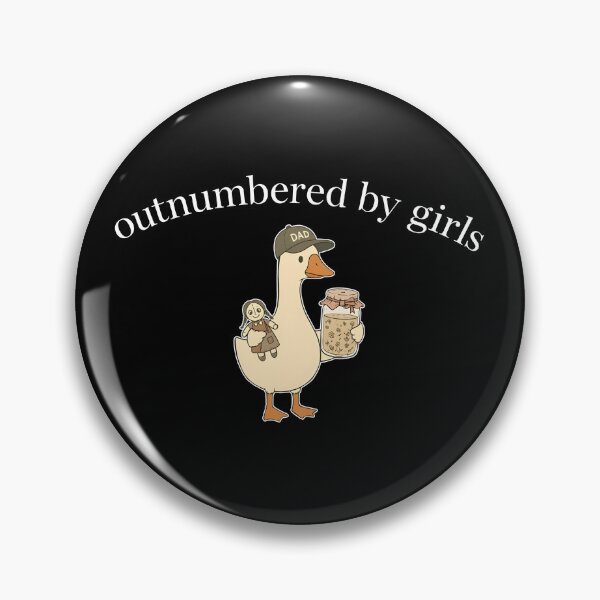 Item preview, Outnumbered By Girls designed and sold by CharmiA Fox.
