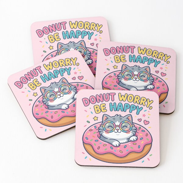Item preview, Donut Worry Cat designed and sold by Amir Faysal.