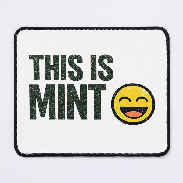 Item preview, This Is Mint | Funny British Slang Distressed Typography T-Shirt designed and sold by YoSum.