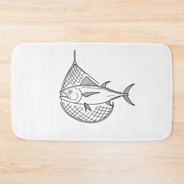 Item preview, Chopping Board with Fresh Tuna Fish designed and sold by rasagamastore.