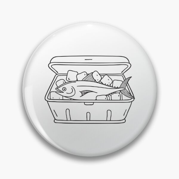 Item preview, Ice Storage Box with Tuna Fish designed and sold by rasagamastore.