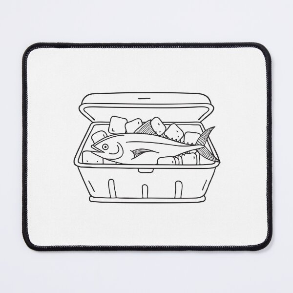 Item preview, Ice Storage Box with Tuna Fish designed and sold by rasagamastore.