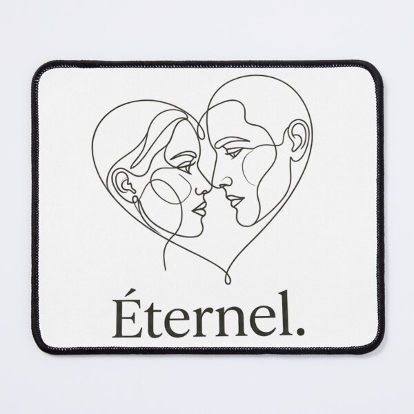Item preview, Eternal - Minimalist Love Line Art designed and sold by Salma.Store.