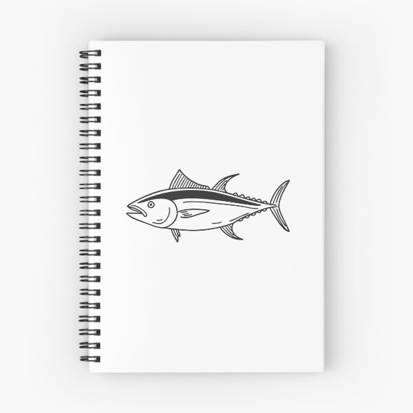 Item preview, Detailed Tuna Fish Illustration designed and sold by rasagamastore.