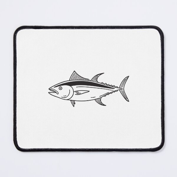 Item preview, Detailed Tuna Fish Illustration designed and sold by rasagamastore.