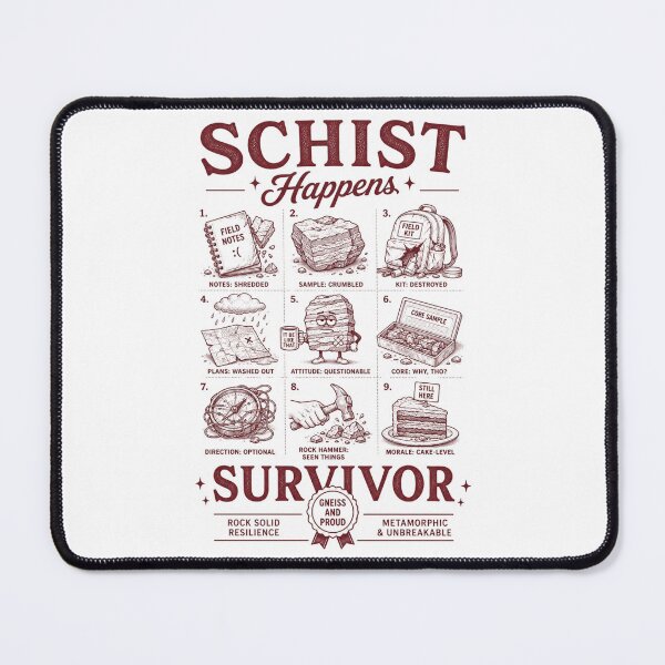 Item preview, Schist happens survivor designed and sold by Peerless-Prime.