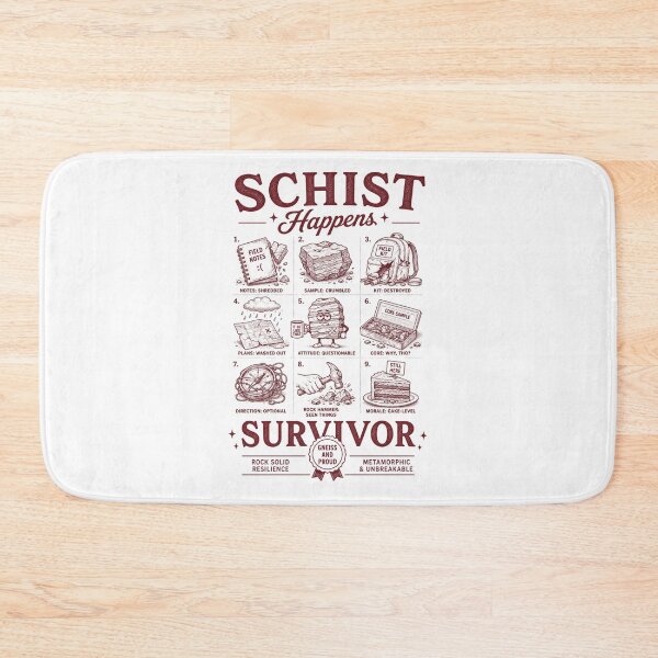Item preview, Schist happens survivor designed and sold by Peerless-Prime.
