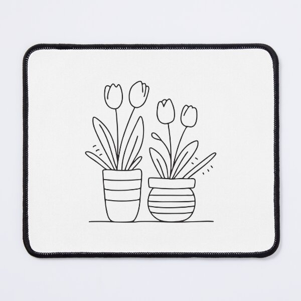 Item preview, Tulips Next to Decorative Pot designed and sold by rasagamastore.